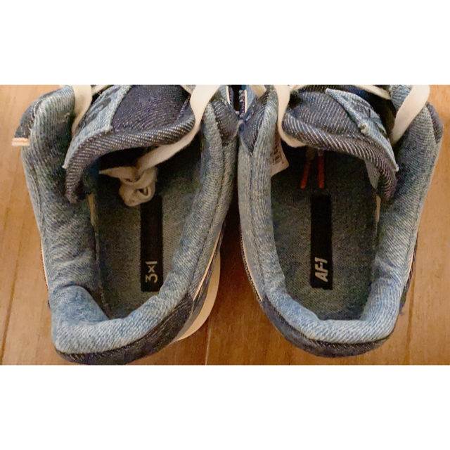 NIKE(ナイキ)の3×1（スリーバイワン） × ナイキ デニムブランドとのコラボスニーカー  メンズの靴/シューズ(スニーカー)の商品写真