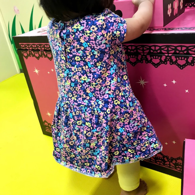 NEXT(ネクスト)のNEXT 花柄 ワンピース ベビー服 キッズ/ベビー/マタニティのベビー服(~85cm)(ワンピース)の商品写真