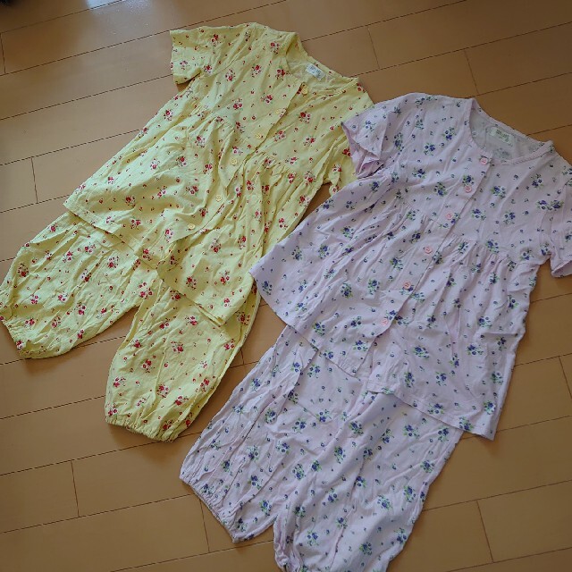 Wacoal(ワコール)の【125〜140cm】wacoalパジャマ2着 キッズ/ベビー/マタニティのキッズ服女の子用(90cm~)(パジャマ)の商品写真