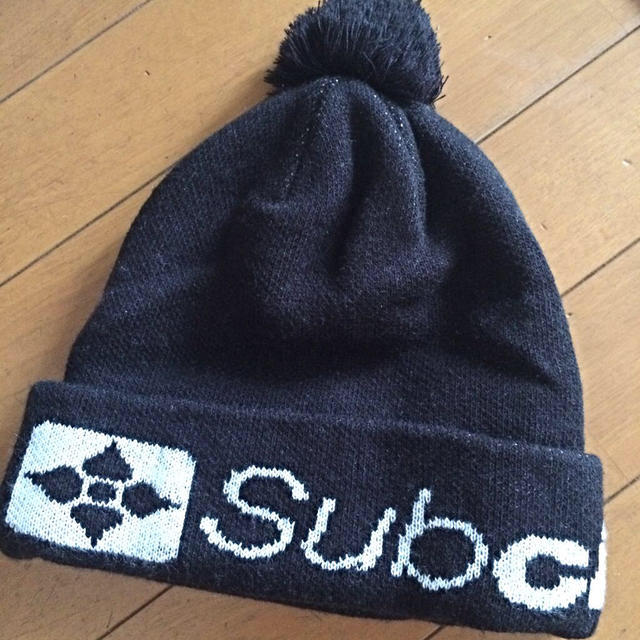 Subciety(サブサエティ)のSubciety ニット帽 お値下♡再出品 レディースの帽子(ニット帽/ビーニー)の商品写真