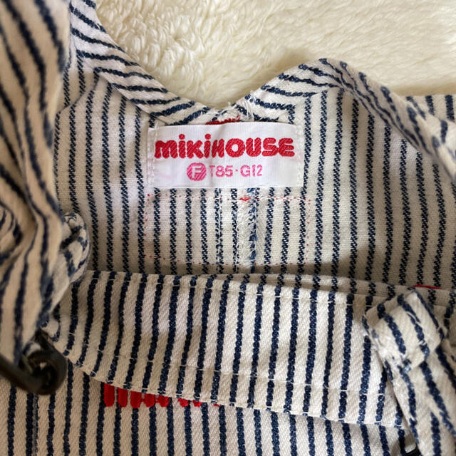 mikihouse(ミキハウス)のミキハウス　ダルマオール　オーバーオール　85㎝ キッズ/ベビー/マタニティのベビー服(~85cm)(カバーオール)の商品写真