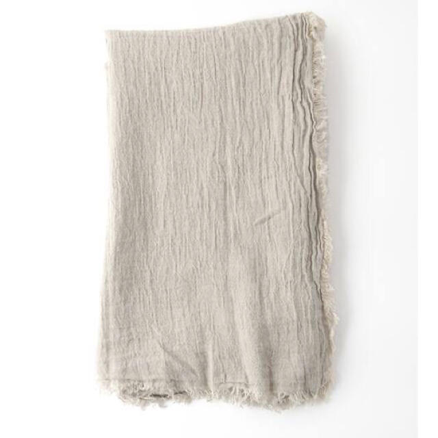 L'Appartement DEUXIEME CLASSE(アパルトモンドゥーズィエムクラス)のMAISON DE VACANCES Linen Stole (125×200) レディースのファッション小物(ストール/パシュミナ)の商品写真