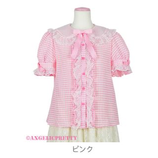 アンジェリックプリティー(Angelic Pretty)のギンガムはしごレースブラウス(ブラウス)