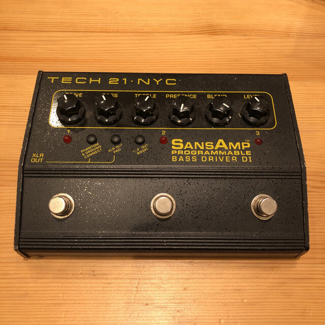 SANSAMP PROGRAMMABLE BASS DRIVER DI