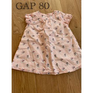 キッズ　GAP 花柄ワンピース(ワンピース)