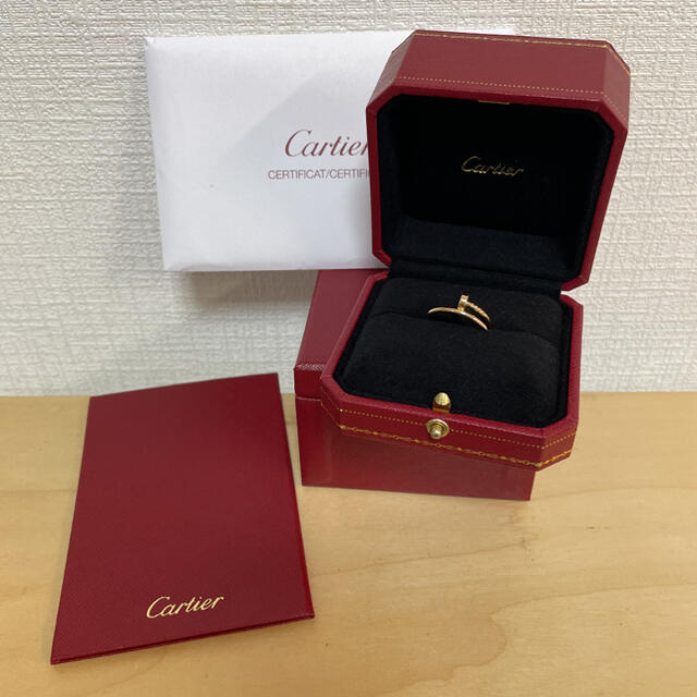 Cartier(カルティエ)のcartier カルティエ ジュストアンクル  リング　52 レディースのアクセサリー(リング(指輪))の商品写真