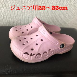 クロックス(crocs)のクロックス　22〜23cm(サンダル)