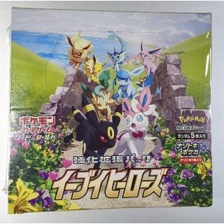 ポケモン(ポケモン)のポケモンカード イーブイヒーローズ 未開封 1BOX シュリンク付(Box/デッキ/パック)