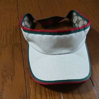 グッチ(Gucci)のGUCCIサンバイザー(サンバイザー)