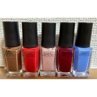 ネイルホリック(NAIL HOLIC)のネイルホリック マニキュア ネイルカラー　5点セット売り(マニキュア)