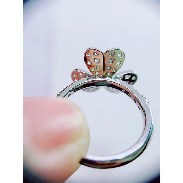 ★0.617ct★✨中宝i,I-1,Good&1.00ctダイヤモンドリング指輪 レディースのアクセサリー(リング(指輪))の商品写真