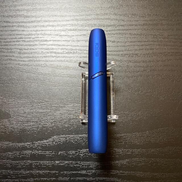 IQOS(アイコス)のA5019番アイコス３DUO本体ホルダーチャージャーセット　ステラブルー　青 メンズのファッション小物(タバコグッズ)の商品写真