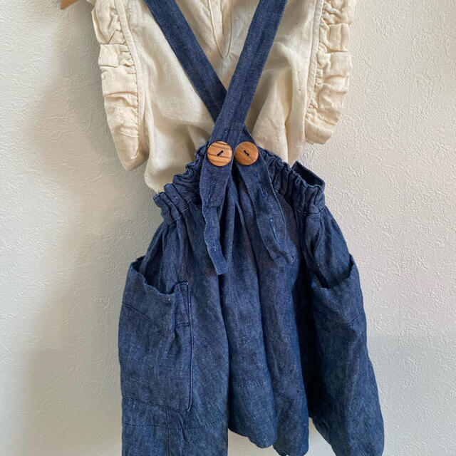 キッズ/ベビー/マタニティSoor Ploom Harriet Pinafore - Chambray