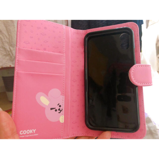 防弾少年団(BTS)(ボウダンショウネンダン)のBT21 スマホ・iPhoneケース　x/xs  BTS スマホ/家電/カメラのスマホアクセサリー(iPhoneケース)の商品写真