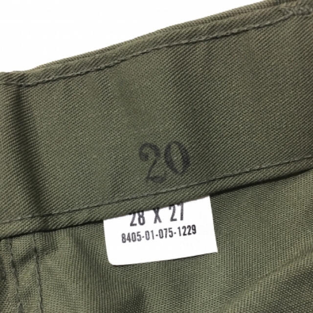 COMOLI(コモリ)のghika様専用　70s アメリカ軍 ベイカーパンツ US ARMY デッドスト レディースのパンツ(ワークパンツ/カーゴパンツ)の商品写真