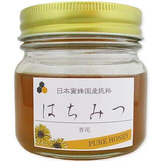 山口県産日本蜜蜂非加熱純粋生はちみつ200g非加熱 垂れ蜜 無給餌薬品不使用(その他)