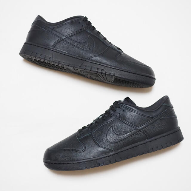 NIKE by you DUNK LOW ALL BLACK 28.5 スニーカー