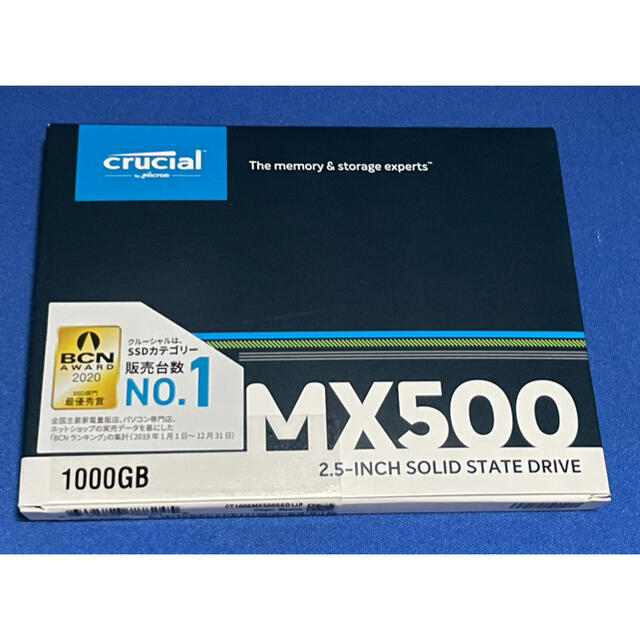 Crucial SSD 1TB MX500 CT500MX500SSD1/JP