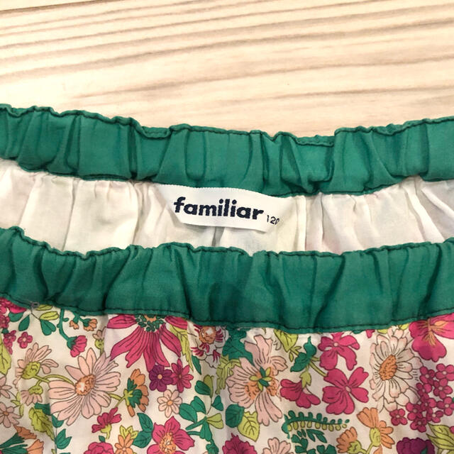 familiar(ファミリア)のfamiliar スカート　120cm キッズ/ベビー/マタニティのキッズ服女の子用(90cm~)(スカート)の商品写真