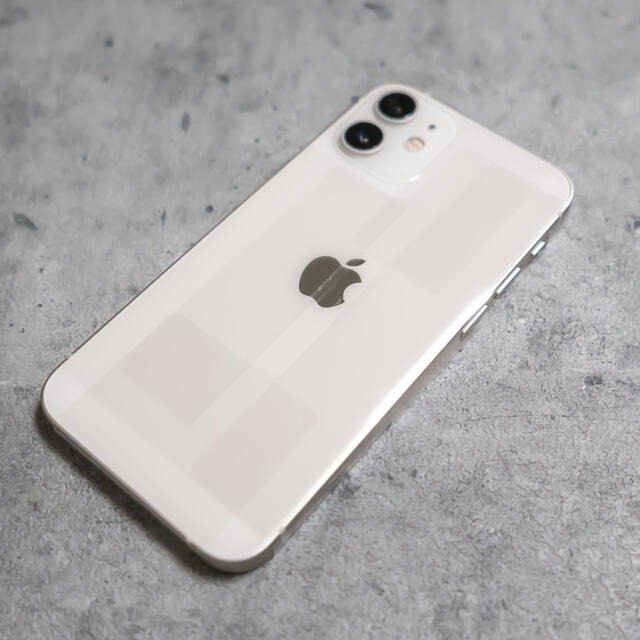 濃いピンク系統 【未使用品】iPhone 12 mini 64GB 白（SIMフリー・交換