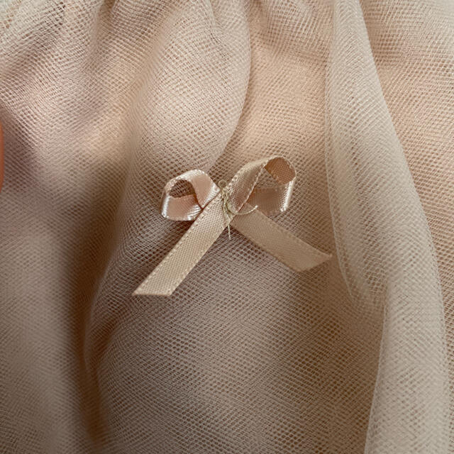 しまむら(シマムラ)のチュールの半袖　80 キッズ/ベビー/マタニティのベビー服(~85cm)(Ｔシャツ)の商品写真