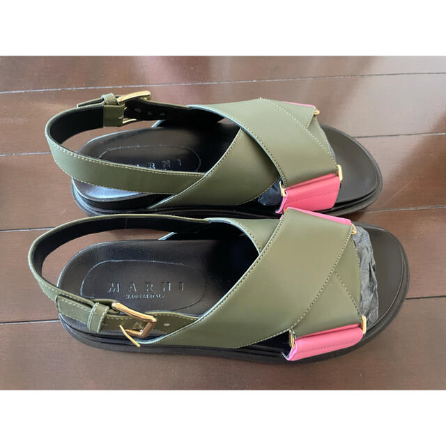 マルニ MARNI フスベットサンダル 37 やすい alaskataxlady.com