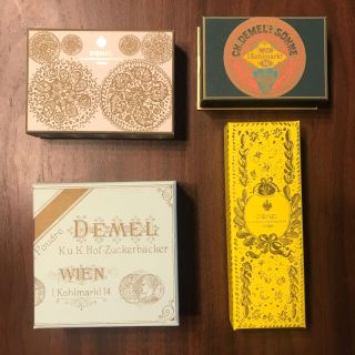 ラデュレ(LADUREE)のDEMEL デメル　箱　セット(小物入れ)