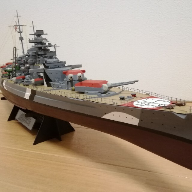 1/350戦艦ビスマルク　完成品