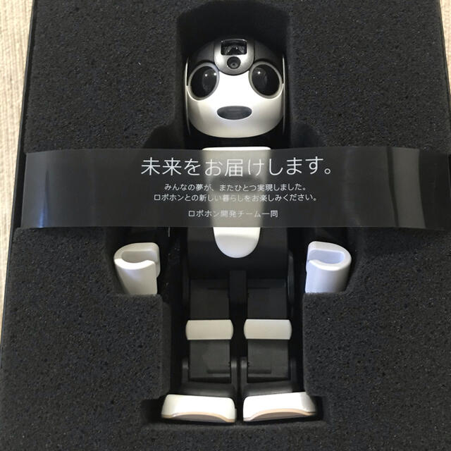 美品】 ロボホン RoBoHoN SHARP SR-01M-W 本体 【超安い】 48%割引