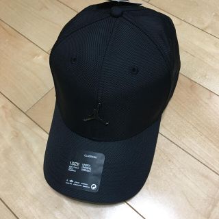 ナイキ(NIKE)の新品未使用ジョーダンNIKE ナイキ ジャンプマンメタルキャップ黒NEW ERA(キャップ)