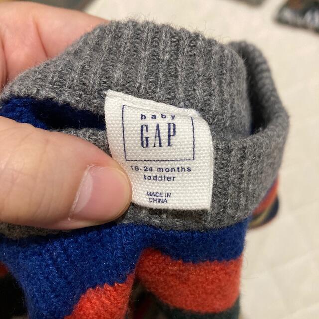 babyGAP(ベビーギャップ)のセーター キッズ/ベビー/マタニティのキッズ服男の子用(90cm~)(ニット)の商品写真