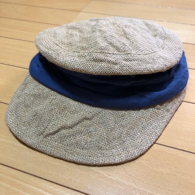 マチューアハ　mature ha. ジュートドレープキャップ レディースの帽子(キャスケット)の商品写真