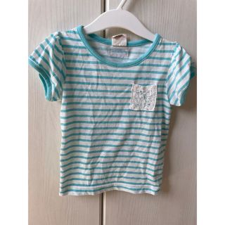 ジャンクストアー(JUNK STORE)の【JUNK STORE】95センチ☆Tシャツ☆ボーダー☆半袖☆トップス☆女の子(Tシャツ/カットソー)