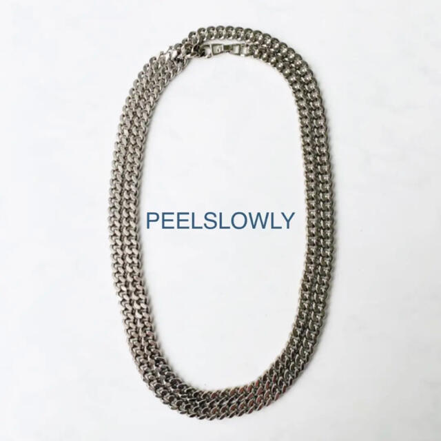 PEELSLOWLY（ピールスローリー） ネックレス　シルバー　☆