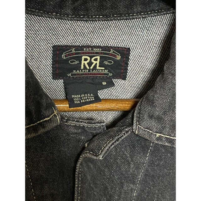 RRL - 美品 希少名品 90s初期usa製 RRL black denimの通販 by RRL - 美品 希少名品 90s初期usa製 RRL black denimの通販 by