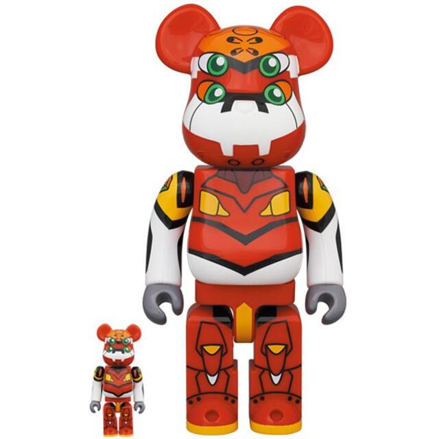 BE@RBRICK エヴァンゲリオン2号機 100% & 400% 新品未開封 1