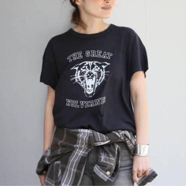 ★新品★THE GREAT★WOLVERINE Tシャツ★ブラックレディース