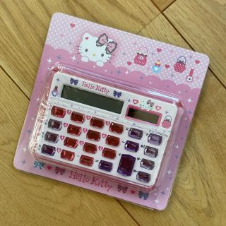 サンリオ(サンリオ)の新品☆SANRIO サンリオ　非売品　キティーちゃんキラキラ電卓☆(キャラクターグッズ)