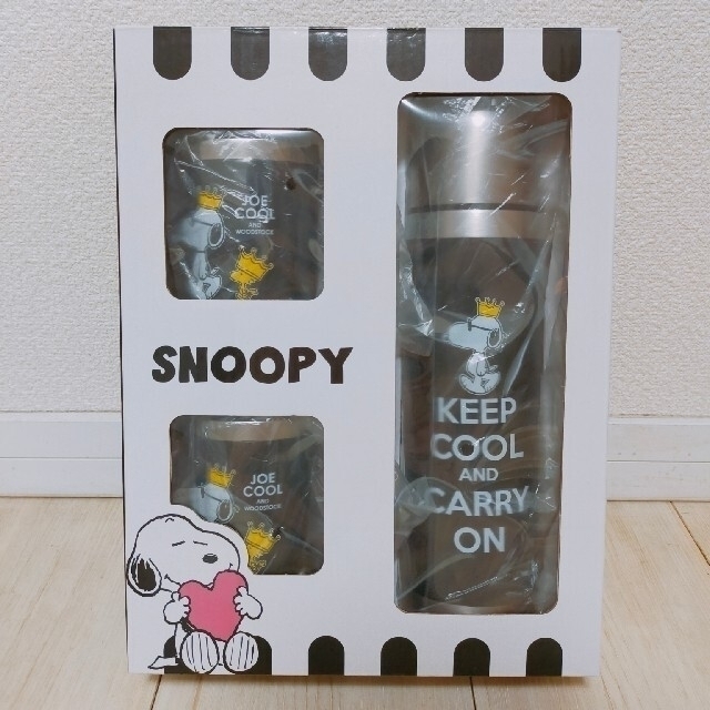 SNOOPY(スヌーピー)の【ザワザワ様専用】スヌーピー*水筒*ステンレスマグ*3点セット キッズ/ベビー/マタニティの授乳/お食事用品(水筒)の商品写真