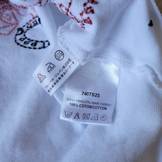 CARVEN(カルヴェン)のCARVEN カルヴェン　刺繍ポロシャツ　Sサイズ レディースのトップス(ポロシャツ)の商品写真