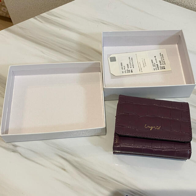 Ungrid(アングリッド)のungrid ミニ財布　三つ折り レディースのファッション小物(財布)の商品写真