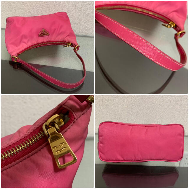 PRADA ミニ バッグ ピンクの通販 by J.J.Store.|プラダならラクマ - プラダ アクセサリーポーチ 好評HOT