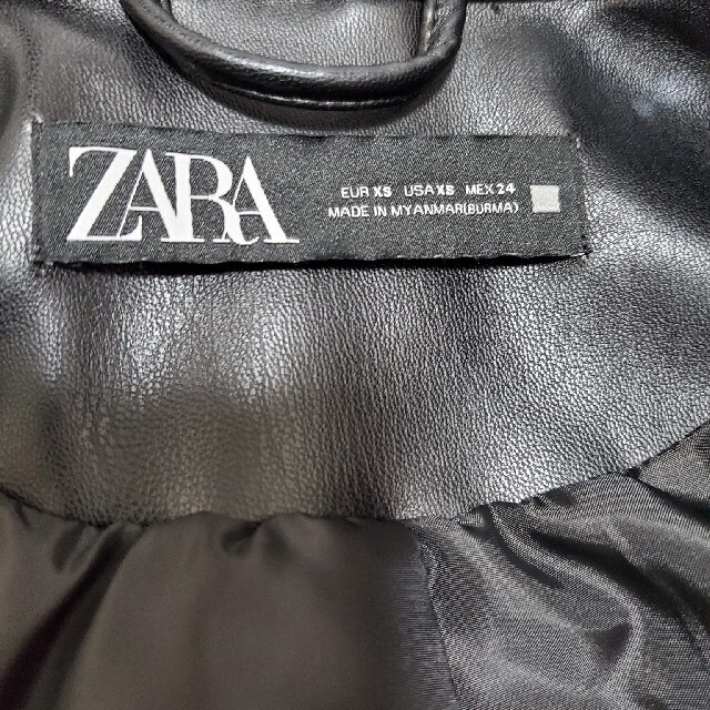 ZARA(ザラ)のZARA　ライダースジャケット レディースのジャケット/アウター(ライダースジャケット)の商品写真