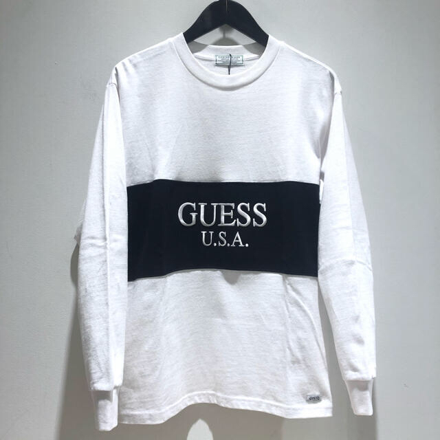 【T-ポイント5倍】 GUESS 新品未使用! MJ2K53131A XSサイズ GUESSGREENLABEL - Tシャツ+カットソー(七分+長袖)