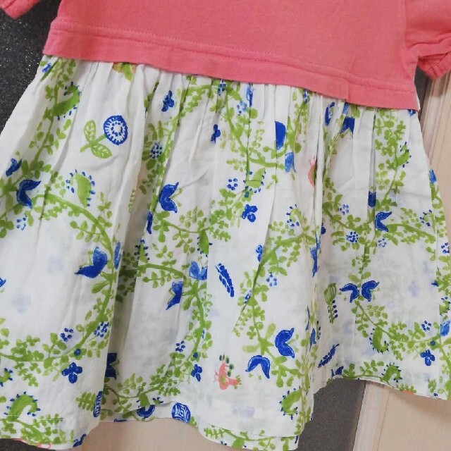 hakka baby(ハッカベビー)の最終お値下げ*hakka baby  ワンピース 90㎝ キッズ/ベビー/マタニティのキッズ服女の子用(90cm~)(ワンピース)の商品写真