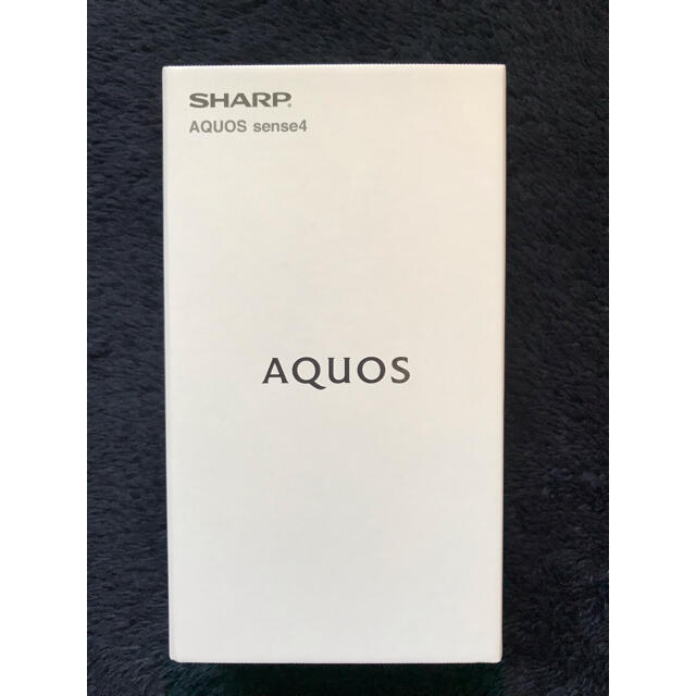 【正規通販】 AQUOS 新品未開封 - SHARP sense ブラック (SH-M15) 4 スマートフォン本体