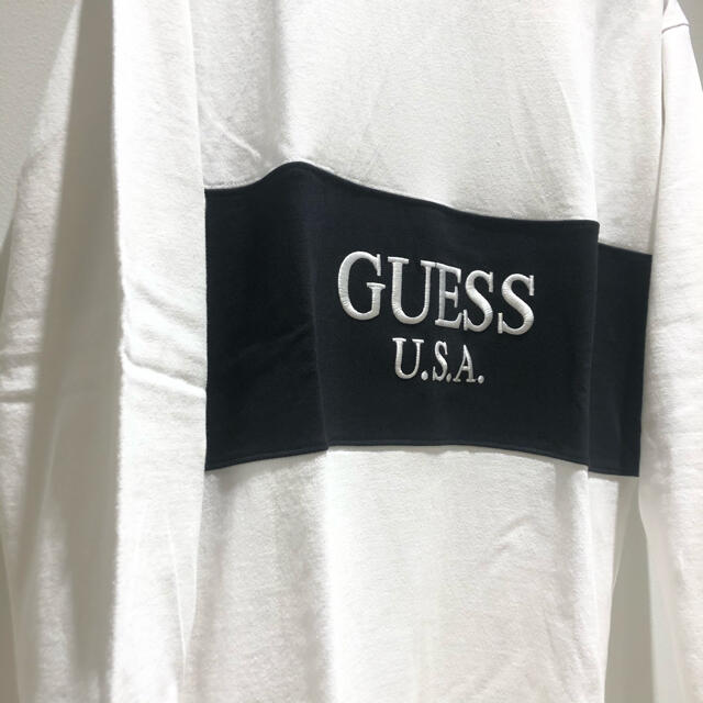 GUESSGREENLABEL Sサイズ WHITE ロングT 新品未使用です！