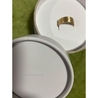 ユナイテッドアローズ(UNITED ARROWS)のunknown.  フラットリング(リング(指輪))