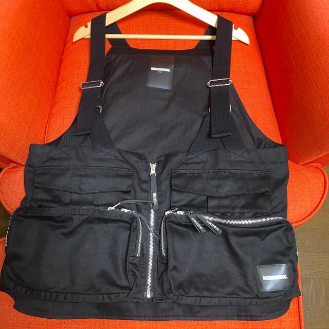 NEIGHBORHOOD PACK / C-VEST 黒 L