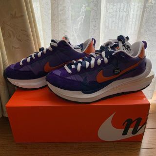 ナイキ(NIKE)のSACAI × NIKE VAPOR WAFFLE DARK IRIS 28.5(スニーカー)